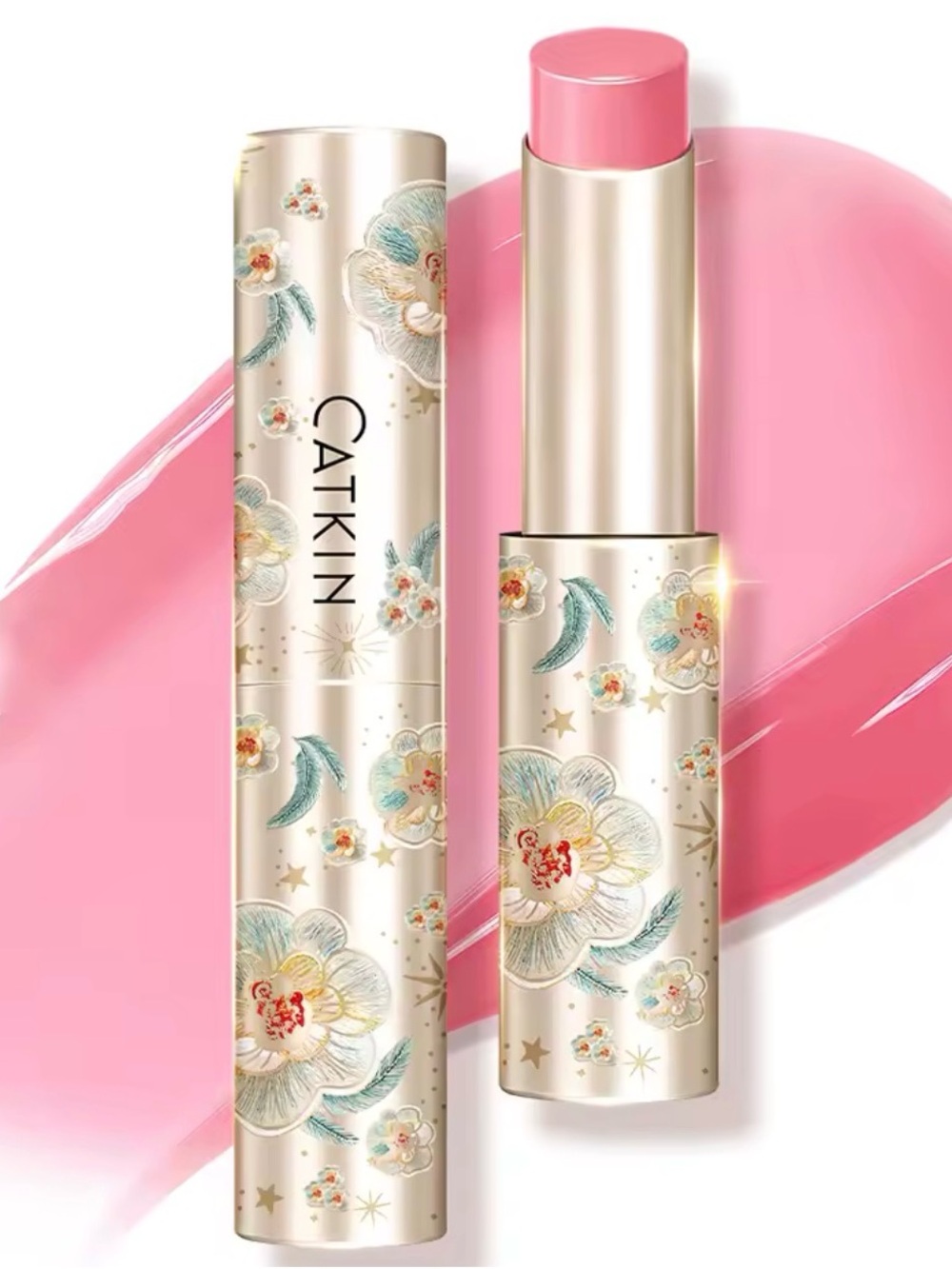 Pink Lip Balm Stick - Hydrating Satin Tint